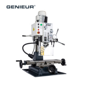 Iron 40mm Steel 32mm Max. Drilling Capacity Automatic Feed Drilling Milling Machine for Home Workshops
