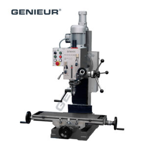 12-Speed 45mm Max. Drilling Capacity 32mm End Milling Capacity Drilling and Milling Machine for Metal Parts