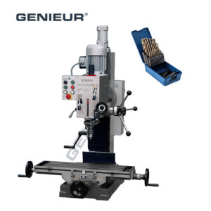 12-Speed 45mm Max. Drilling Capacity 32mm End Milling Capacity Drilling and Milling Machine for Metal Parts