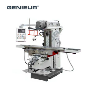 3-Axis ISO50 Spindle Taper 12-Step Speed Universal Milling Machine for Metal Processing