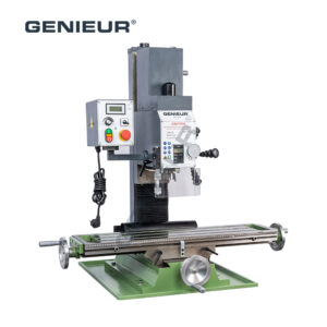 45° Head Tilt MT3 Spindle Taper 565mm Max. X-Axis Travel Drilling Milling Machine for Mechanical Parts