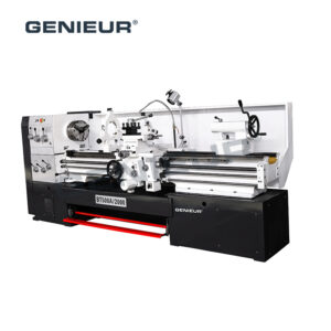 9-Step Speed 52mm/82mm Spindle Bore Lathe With Foot Brake for Multi - Variety Parts Production