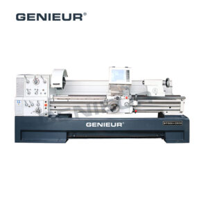 560mm Rapid Feed 80mm/105mm Spindle Bore Manual Lathe Machine for Metal Working