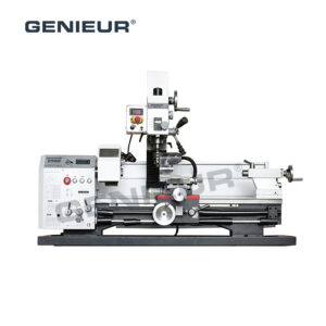 Multi-Purpose 63mm Face Milling Capacity 3 in 1 Lathe Mill Drill Machine for Parts Processing