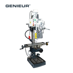 High Power 90° Head Tilt Iron 40mm Steel 32mm Max. Drilling Capacity Drilling Milling Machine for Workshop Use
