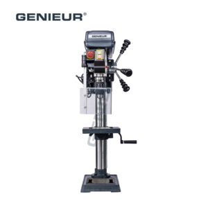 B16 Spindle Taper 195x196mm Worktable Size 1-16mm Chuck Capacity Bench Drill for Mini Parts Drilling