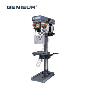 16-Step Speed 80mm Spindle Travel 1050mm Height Drill Press for DIY Projects