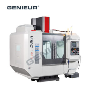 3-Axis Machining 1000×550mm Worktable Size BT40 Spindle Taper CNC Machining Center for Small Batch Production