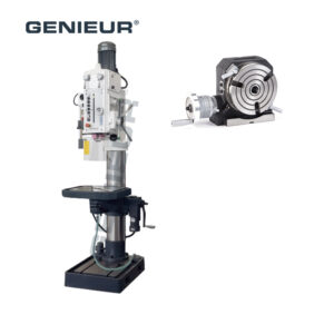 210mm Spindle Travel 50mm Max. Drilling Diameter 4 T-Slot Drilling Machine for Industrial Workshop Heavy-Duty Drilling