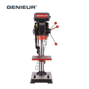 9-Step Speed 400-2500rpm/480-3000rpm B16 Spindle Taper Drill Press for Metal Drilling
