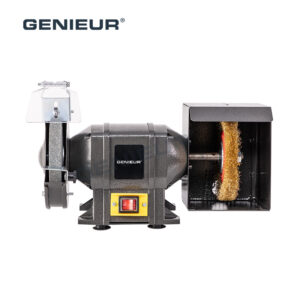 Portable 150mm Wheel Size Bench Grinder With Wire Wheel for Home Repair Metal Rust Removal