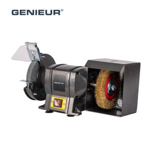 Portable 150mm Wheel Size Bench Grinder With Wire Wheel for Home Repair Metal Rust Removal