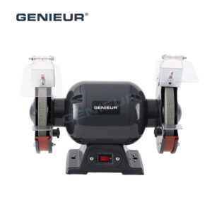 Quiet Operation 150mm Two Types Grit Sizes Bench Grinder for Small Repair Workshop
