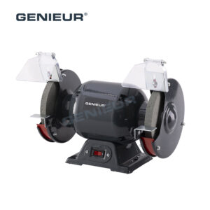 Quiet Operation 150mm Two Types Grit Sizes Bench Grinder for Small Repair Workshop